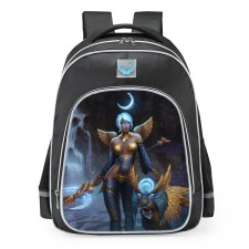 Smite Awilix Midnight Dove Skin School Backpack
