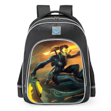 Smite Awilix Powersurge Skin School Backpack