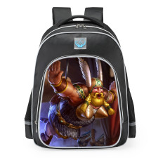Smite Bacchus Brynhildr Skin School Backpack