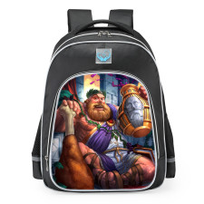 Smite Bacchus Classic Skin School Backpack