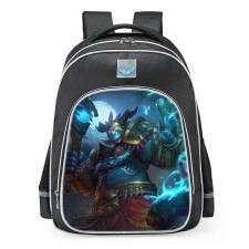 Smite Bacchus Evil Spirits Skin School Backpack