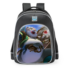 Smite Bacchus Sashimi Neko Skin School Backpack