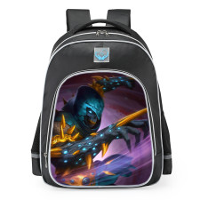 Smite Bakasura Golden Skin School Backpack