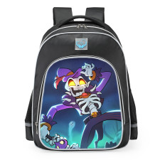Smite Baron Samedi Funny Bones Skin School Backpack