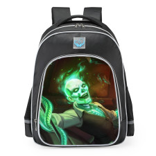 Smite Baron Samedi Half Life Skin School Backpack