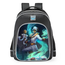 Smite Baron Samedi Golden Touch Skin School Backpack