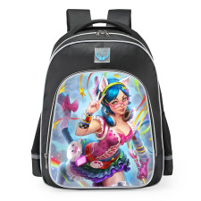 Smite Bastet Kawaii Pop Skin School Backpack