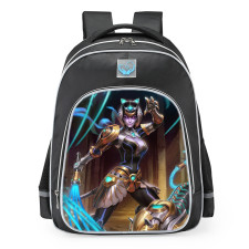 Smite Bastet Star Tamer Skin School Backpack
