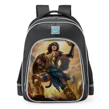 Smite Bellona Golden Skin School Backpack