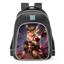 Smite Bellona Radiant Heroine Skin School Backpack