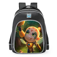 Smite Ah Muzen Cab Itty Bitty Chibee Skin School Backpack