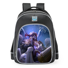 Smite Ah Muzen Cab Dark Angel Skin School Backpack