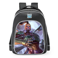 Smite Ah Muzen Cab Solid Hornet Skin School Backpack