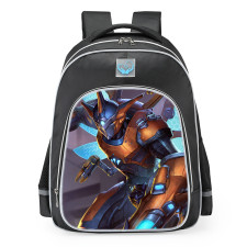 Smite Ah Muzen Cab Swarm Sentry Skin School Backpack
