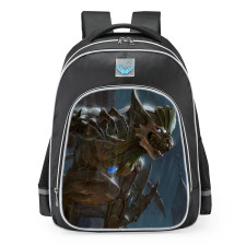 Smite Camazotz Stone Sentinel Skin School Backpack