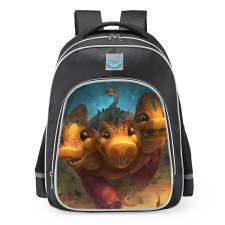Smite Cerberus Dino Mighty Skin School Backpack