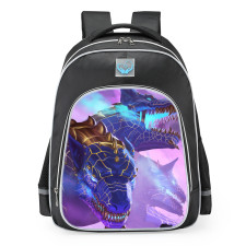 Smite Cerberus Golden Skin School Backpack