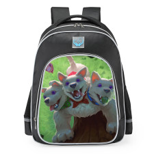 Smite Cerberus Pup Patrol Skin School Backpack