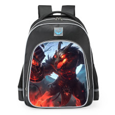 Smite Cernunnos Hellscape Skin School Backpack