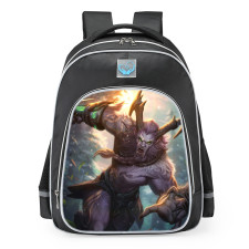 Smite Cernunnos Samhain Skin School Backpack