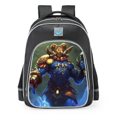 Smite Cernunnos Primal Spirit Skin School Backpack
