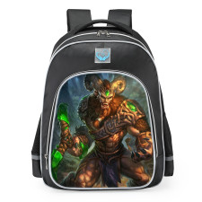 Smite Cernunnos Warden Skin School Backpack