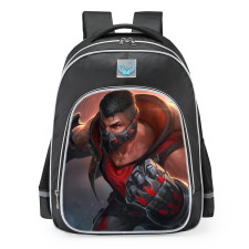 Smite Chaac Blood Axe Skin School Backpack