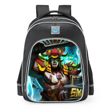 Smite Chaac Brazil Skin School Backpack