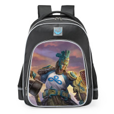 Smite Chaac Cloud 9 Skin School Backpack