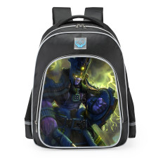 Smite Chaac Hailstorm Skin School Backpack