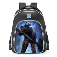 Smite Chaac Slaughterhouse Skin School Backpack