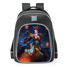 Smite Chang'e Hunters Moon Skin School Backpack