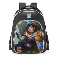 Smite Charybdis Golden Skin School Backpack