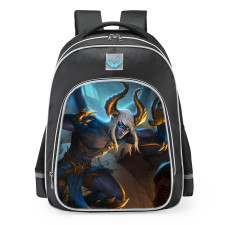 Smite Chernobog Golden Skin School Backpack