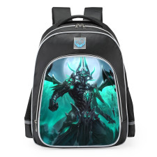 Smite Chernobog Haunted Nightmare Skin School Backpack