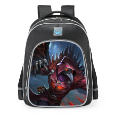 Smite Chernobog Raven King Skin School Backpack