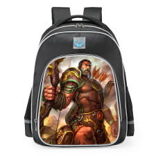 Smite Chiron Sagittarius Skin School Backpack