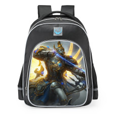 Smite Chiron Shining Chivalry Skin School Backpack