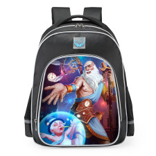 Smite Chronos Father Time Skin School Backpack