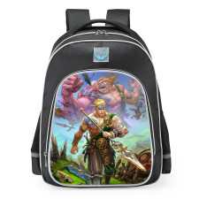 Smite Cu Chulainn School Backpack