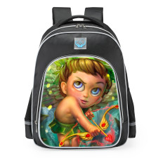 Smite Cupid Forest Nymph Skin School Backpack