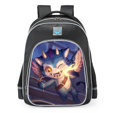 Smite Cupid Spooky Nightmares Skin School Backpack