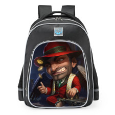 Smite Cupid Wiseguy Skin School Backpack