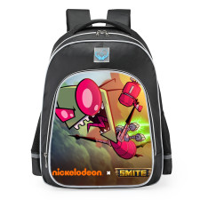 Smite Cupid Invader Zim Skin School Backpack