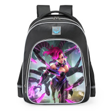 Smite Da Ji Cyberfox Skin School Backpack