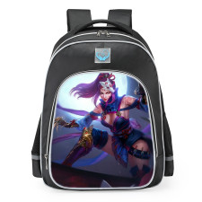 Smite Da Ji Death Lotus Skin School Backpack