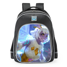Smite Discordia Lunar Moth Skin School Backpack