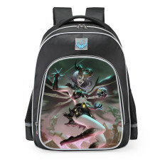 Smite Discordia Oblivion Queen Skin School Backpack