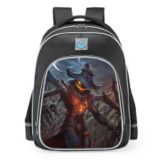 Smite Ah Puch Horrific Harvester Skin School Backpack
