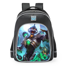 Smite Ah Puch Malware Master Skin School Backpack